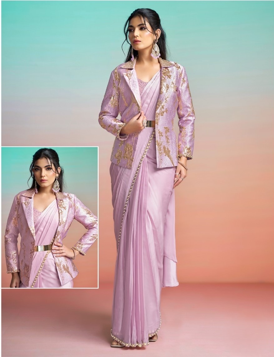 Heritage Glam Designer Saree